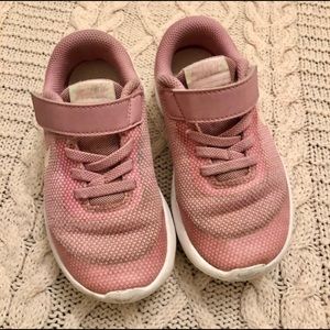 Pink Velcro Nikes
